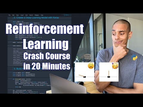 Deep Reinforcement Learning Tutorial for Python in 20 Minutes thumbnail