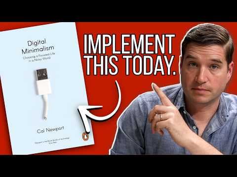 How to stay a digital minimalist in 2026 thumbnail