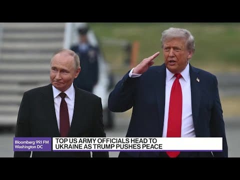 Top US Army Officials Head to Ukraine as Trump Pushes Peace thumbnail