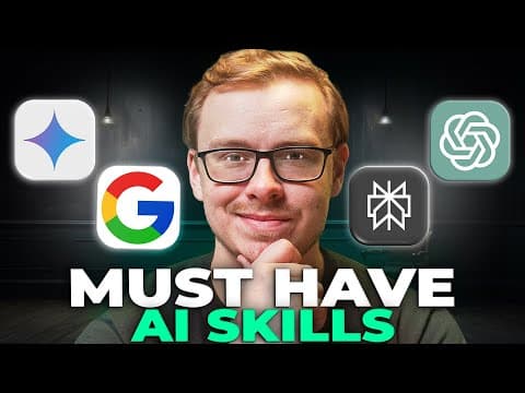 5 High Income AI Skills That Will Put You Ahead Of 99% Of People thumbnail