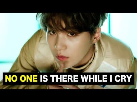 BTS - The story of lonely SUGA, who only wants to be loved thumbnail