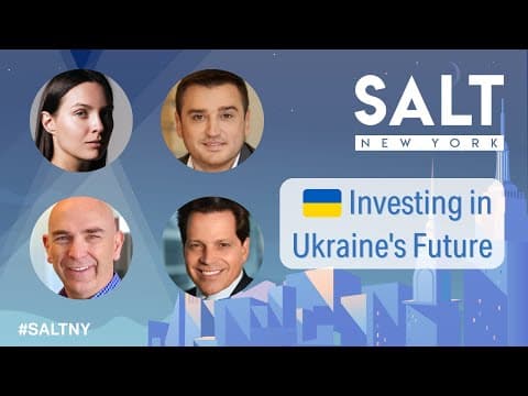 Ukraine's Future: Resolving Conflict & Rebuilding Economies | #𝗦𝗔𝗟𝗧𝗡𝗬 thumbnail