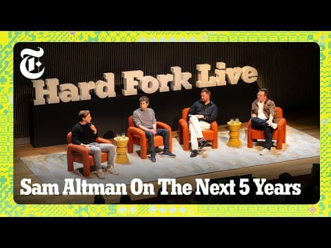 Sam Altman talks the NYT lawsuit, Meta's talent poaching, and Trump on AI | Interview thumbnail