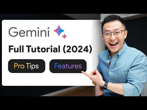 The CORRECT way to use Google Gemini - Updated for 2024! thumbnail