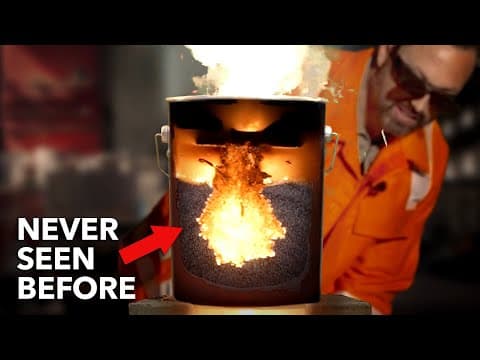 People said this experiment was impossible, so I tried it - Thermite Part 1 thumbnail