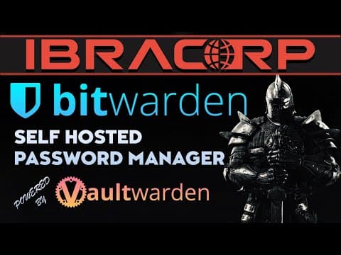 Bitwarden: The Best Selfhosted Password Manager? (2022) thumbnail