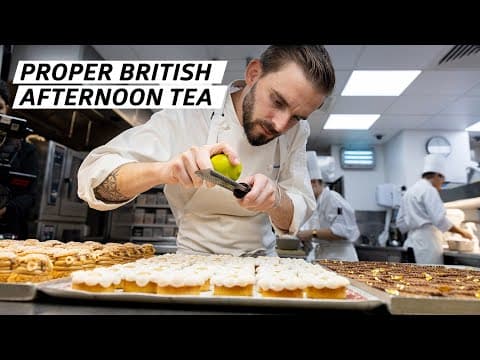 How a 5-Star London Hotel Prepares the Most Iconic Afternoon Tea Service — Clocking In thumbnail