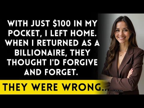 I Left Home With $100, Returned With $100 Million, But They Still Didn't Learn thumbnail