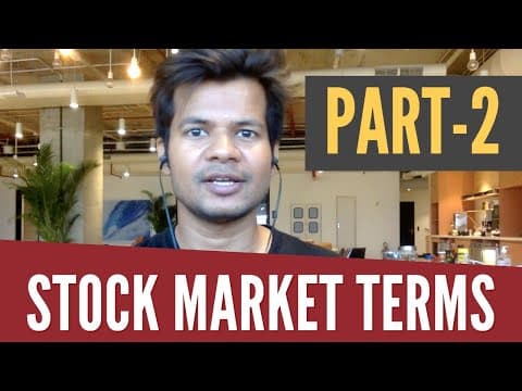 Must know Terminologies for Stock Market Beginners [PART 2] | Trade Brains thumbnail