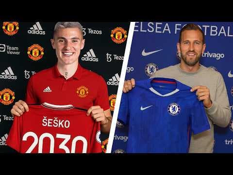 🚨 DONE! MAN UNITED’S SIGN BENJAMIN SESKO! KANE RETURNING TO PREMIER LEAGUE?! TRANSFER RUMOURS 2025 thumbnail