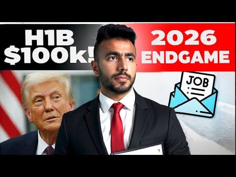 American Dream 2026: Job market, H1B & International Students! thumbnail