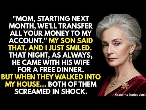 My Son Tried To Control My Money. Then He Found Out What I Had Quietly Prepared... thumbnail