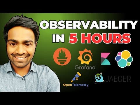 How to learn observability fundamentals in 5 hours? thumbnail