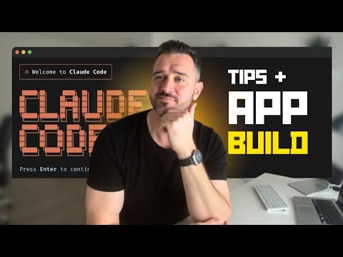 Claude Code Expert in 30 Minutes (With Real App Build!) thumbnail