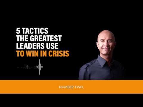 5 Tactics The Greatest Leaders Use to Win in Crisis | Robin Sharma thumbnail