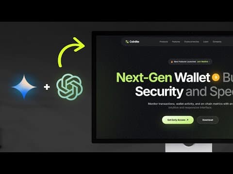 How I Build Stunning Websites with Google AI Studio + ChatGPT thumbnail