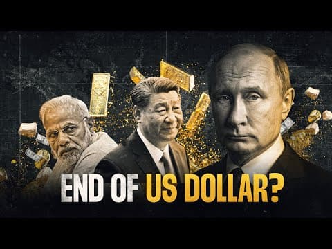 GOLD prices are rising. Is it KILLING the US Dollar ? : Geopolitical Case Study thumbnail
