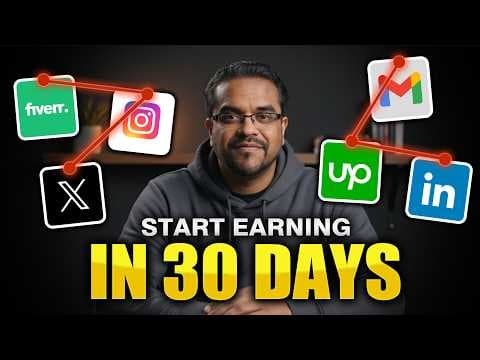 How To Start Freelancing In 2026 Using AI! (Complete Roadmap) thumbnail