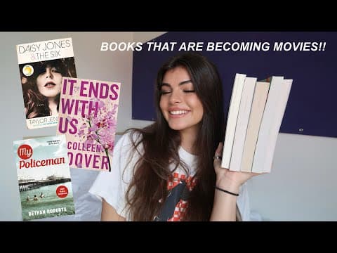 books you need to read before they become MOVIES/TV SHOWS !! thumbnail
