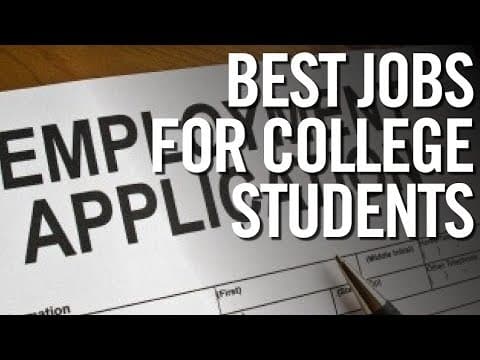BEST JOBS FOR COLLEGE STUDENTS 🎓 Highest Paying Part-Time Jobs thumbnail