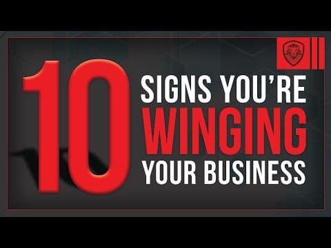 How to Identify If You're Winging Your Business thumbnail
