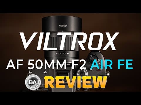 Viltrox AF 50mm F2 AIR Review | One of the Sharpest 50mm Lenses Ever! thumbnail