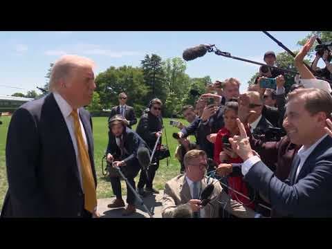 President Trump Gaggles with Press Before Departing the White House, May 12, 2026 thumbnail