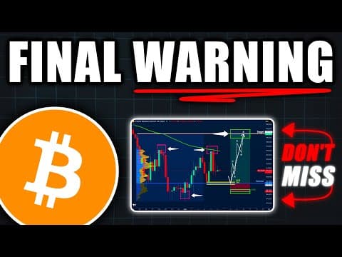 BITCOIN: This Will Get Brutal! (soon) - BTC Price Prediction Today thumbnail