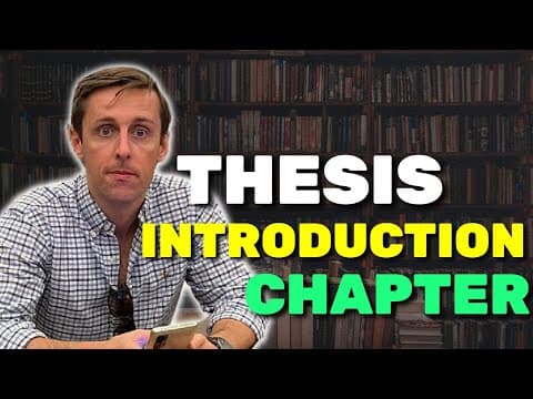 How To Write The Introduction Chapter To A Thesis Or Dissertation (Examples + Model) thumbnail