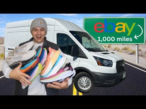 I spent $20,000 on shoes to resell on eBay | Heres what I'll make thumbnail