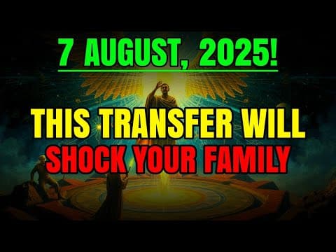 Your Family Won’t Believe This Wealth Transfer Is Real – But Heaven Funded It! thumbnail