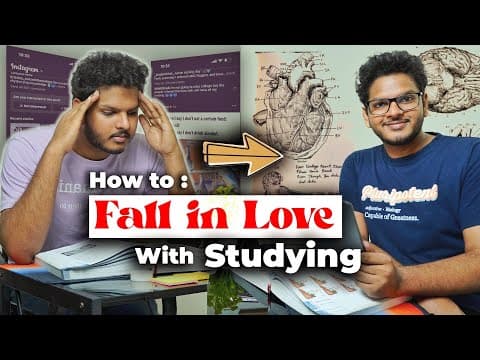 How to *Scientifically* Trick Your Brain to ENJOY Studying | Dr. Anuj Pachhel thumbnail