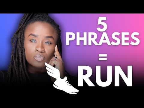 If your woman ever says THESE 5 THINGS to you, Leave Her Quick! thumbnail