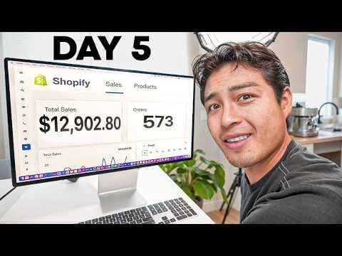 I Tried Dropshipping For a Week (RAW RESULTS) thumbnail