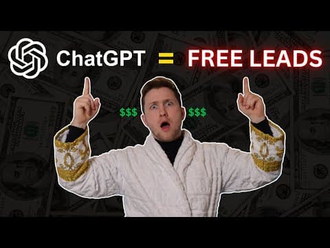 Use ChatGPT to Generate 1000s of Leads in Any Niche for FREE thumbnail