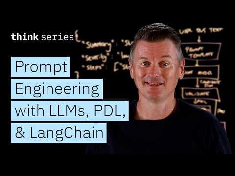 Prompt Engineering for LLMs, PDL, & LangChain in Action thumbnail