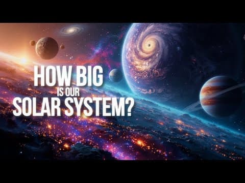 How BIG is Our Solar System? thumbnail