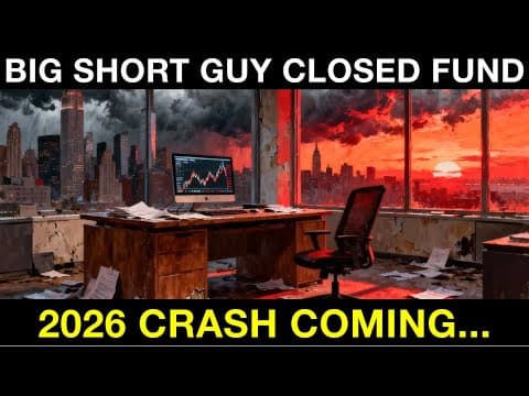 Why Michael Burry Just Closed His Fund After Predicting 2008 thumbnail