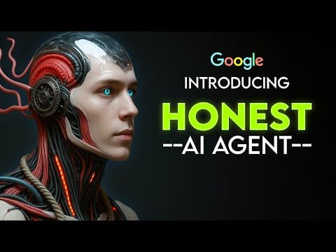 Google Just Launched the FIRST HONEST AI Agent Ever (CAN'T LIE) thumbnail