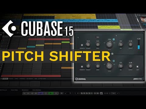 Pitch Shifter – Real-Time Pitch Control | New Features in Cubase 15 thumbnail