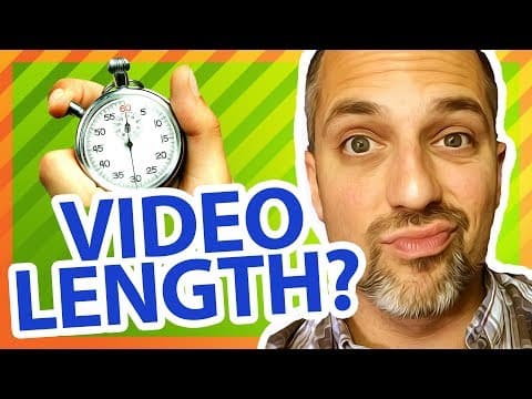 Video Length - How long should YouTube videos be  - Owen Video thumbnail