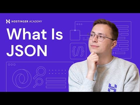 What is JSON? (Explained in 5 minutes) thumbnail
