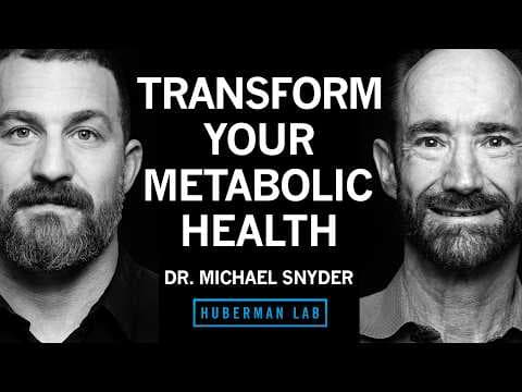 Transform Your Metabolic Health & Longevity by Knowing Your Unique Biology | Dr. Michael Snyder thumbnail