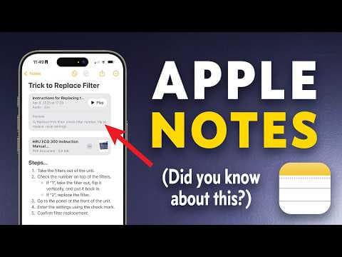 Awesome Apple Notes feature helps you remember anything thumbnail