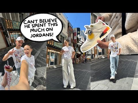 Day 3 In Japan! - Behind The Scenes Filming Dance Videos, Shopping, Dessert & Shibuya Crossing! thumbnail