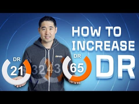 How to Increase Domain Rating (Website Authority) thumbnail