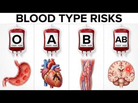 Your Blood Type is Deciding How You Die (The Science) thumbnail