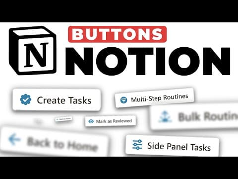How to Use Buttons in Notion for Better Organization thumbnail