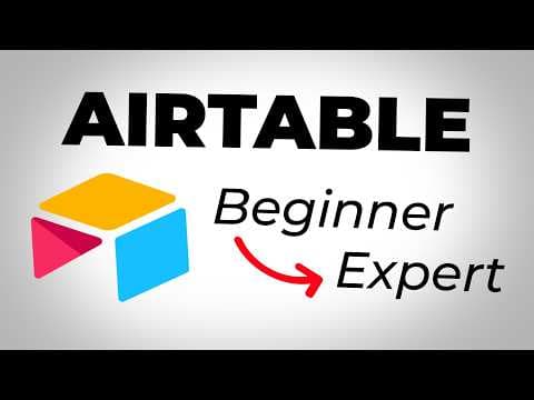 Airtable Tutorial: A-Z Guide [2025] thumbnail