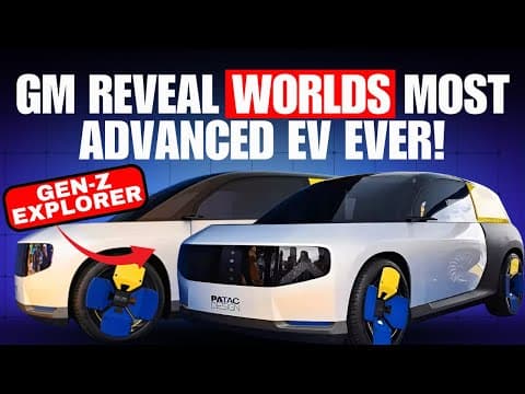 GM reveal EV with 700kw charging, 750 mile range & energy density of 350 Wh/kg thumbnail